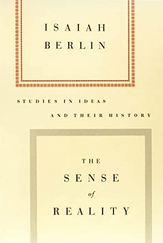 SENSE OF REALITY: Studies in Ideas and Their History von Farrar, Straus and Giroux